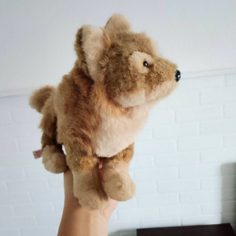 American Girl 2008 Kaya Wolf Dog Tatlo 12” Brown Stuffed Animal Plush
